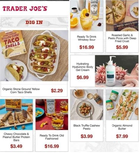 Trader joes weekly ad - There are a bunch of new items out for this Trader Joe’s Weekly Ad November, 2021 edition entitled The Thanksgiving Guide! There is always new items coming in and out of Trader Joe’s, so keep in mind that no Trader Joe’s Fearless Flyer has every single new item that has recently arrived. My favorites of this edition is the always reliable ...